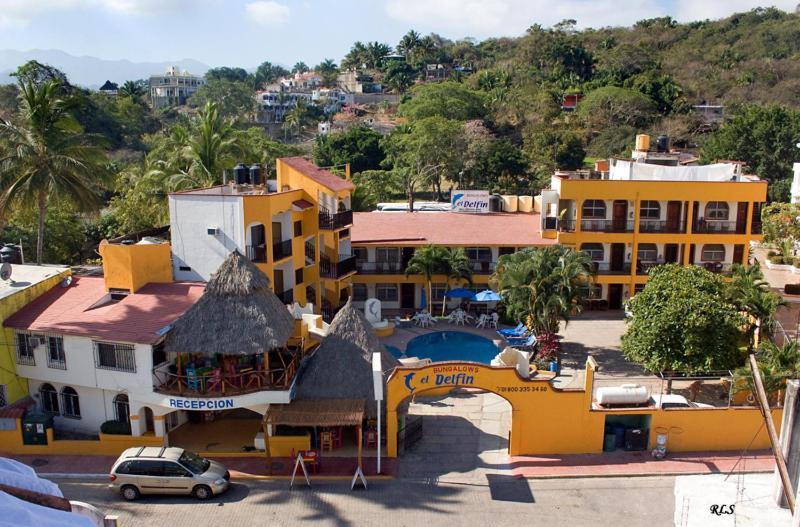 Bungalows El Delfin Rincon de Guayabitos Exterior photo